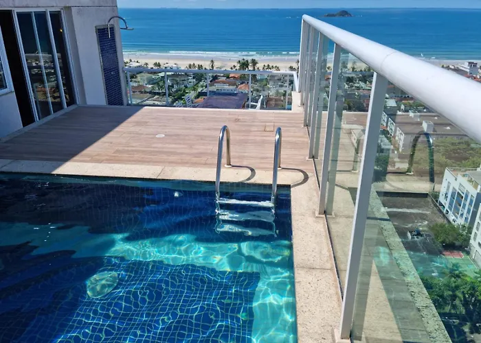 Edifício Panoramique 180 Graus, Cobertura Apartamento Guarujá